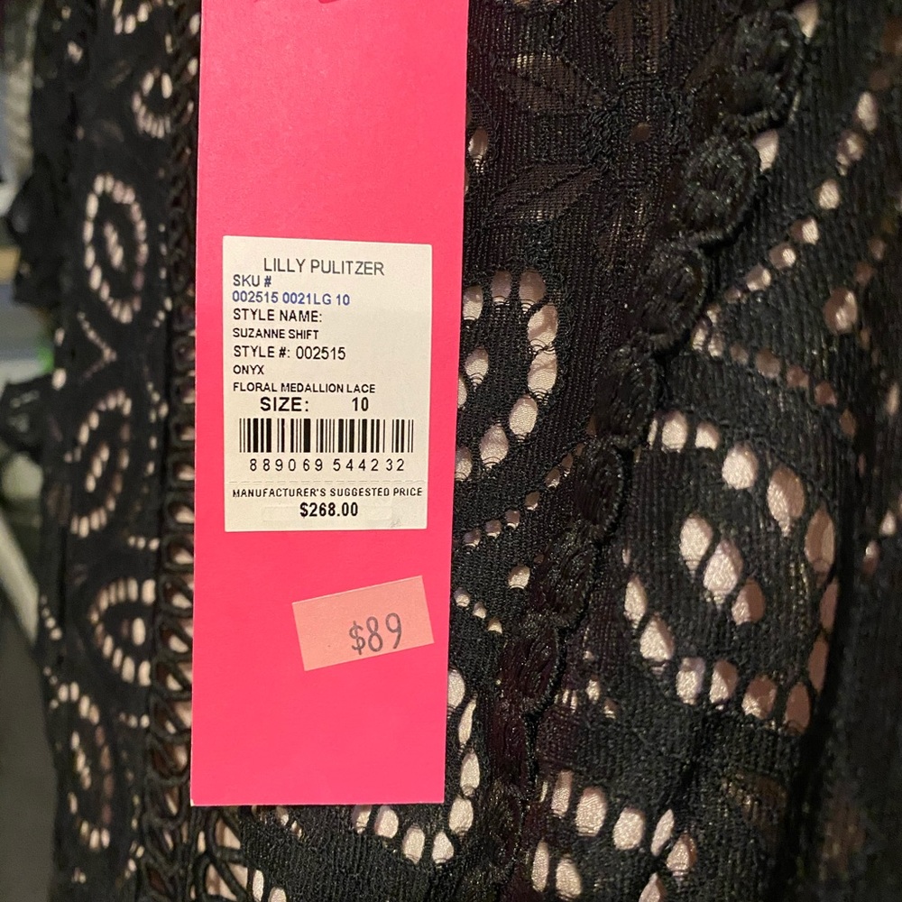 Lilly black lace dress. Never worn.